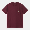 Camiseta Carhartt WIP Pocket - Malbec