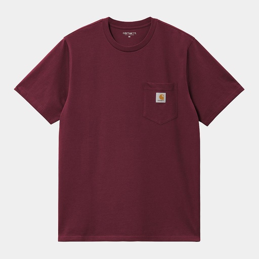 [I030434_Malbec] Camiseta Carhartt WIP Pocket - Malbec