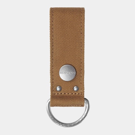[I033812_Hamilton_Brown] Llavero Carhartt WIP Canvas - Hamilton Brown