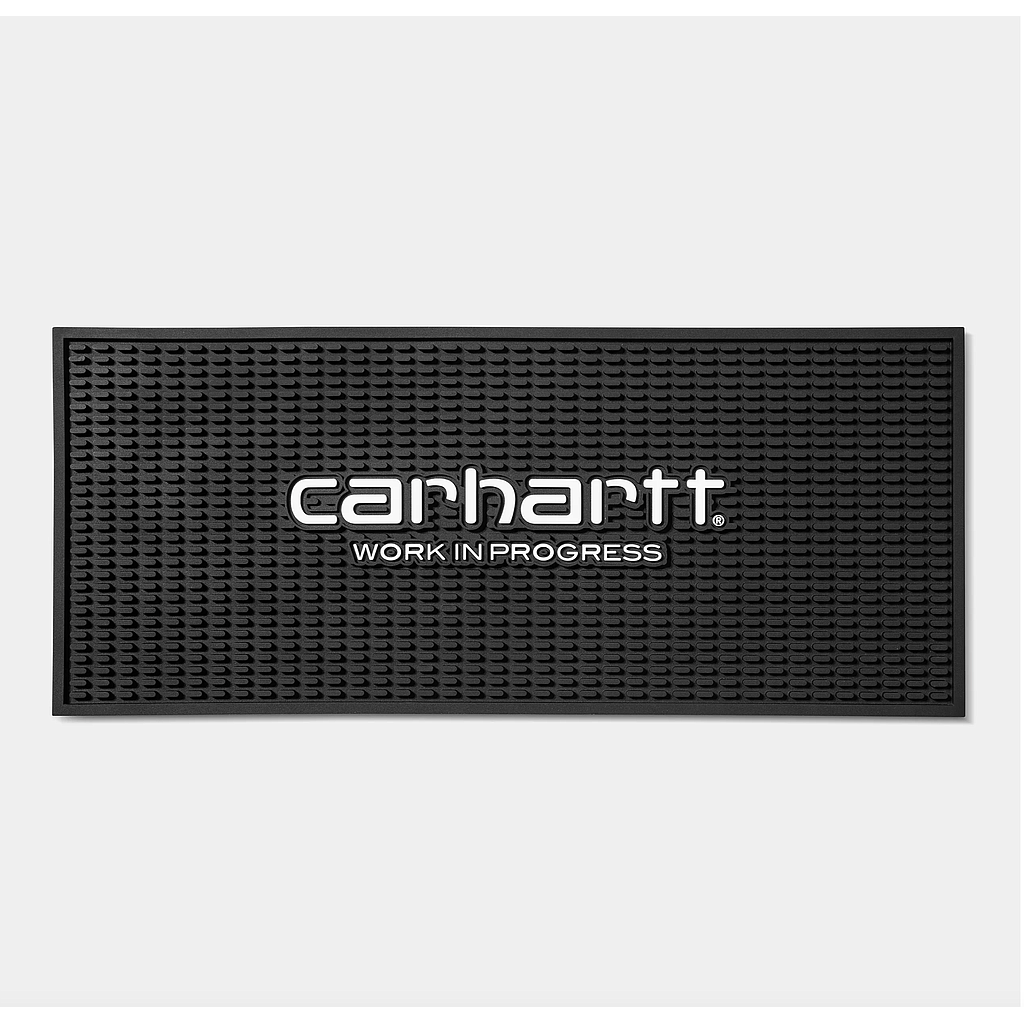 Alfombrilla De Bar Carhartt WIP Script Draining Mat - Black/White