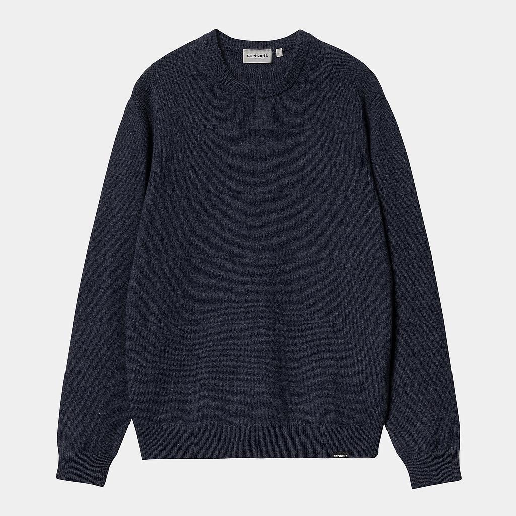 Suéter Carhartt WIP Alten - Air Force Blue Heather