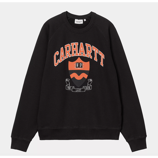 [I033936_Black] Sudadera Carhartt WIP Lazy Duck Academy - Black