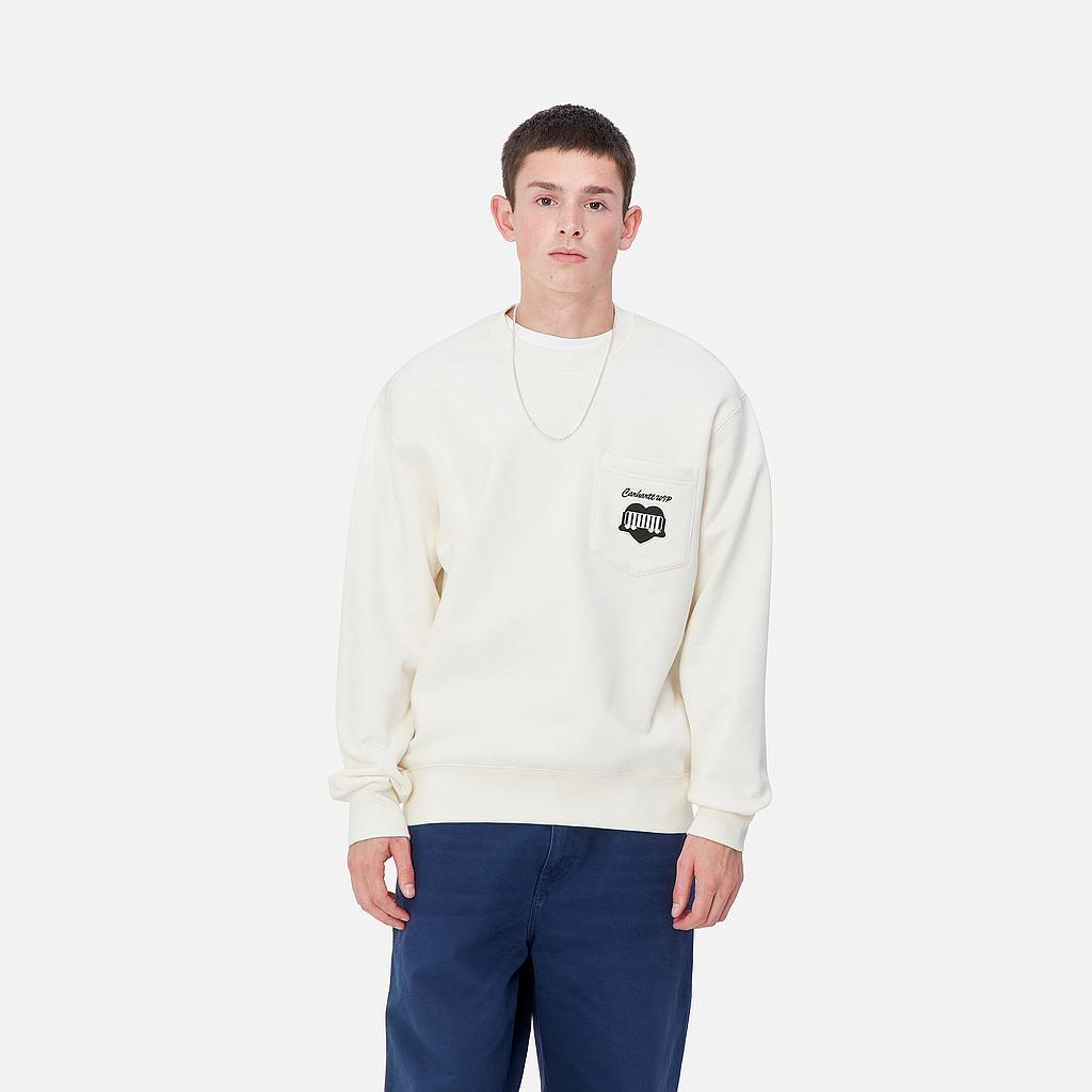 Sudadera Carhartt WIP Heart Train Pocket - Wax