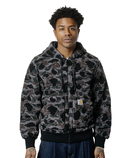 [I032301_Camo_Duck_Jacquard,_Grey] Chaqueta Carhartt WIP OG Active Liner - Camo Duck Jacquard, Grey