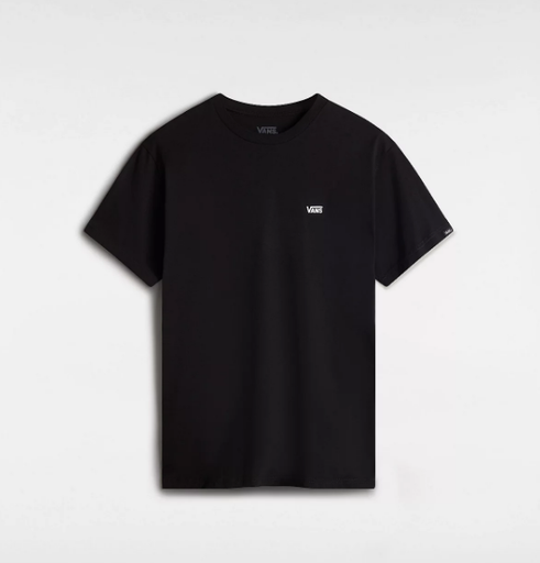 Camiseta Vans Left Chest Logo - Black/White
