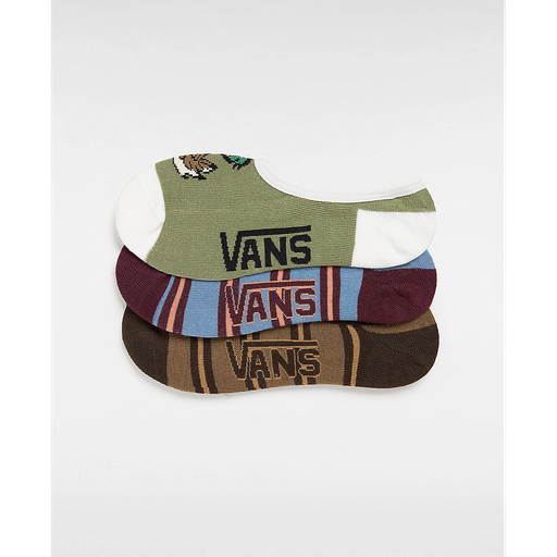Calcetines Vans Invisibles Move Faster Canoodle - Azul (3 pares)