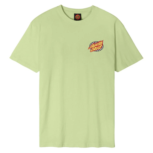 Camiseta Santa Cruz Goal Flame - Matcha