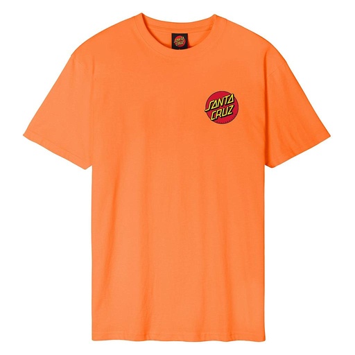 Camiseta Santa Cruz Classic Dot Chest - Washed Apricot