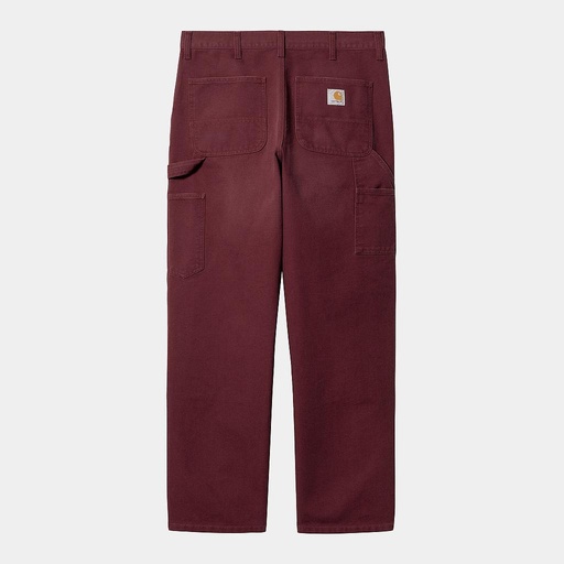 Pantalón Carhartt WIP Double Knee - Malbec (Aged Canvas)