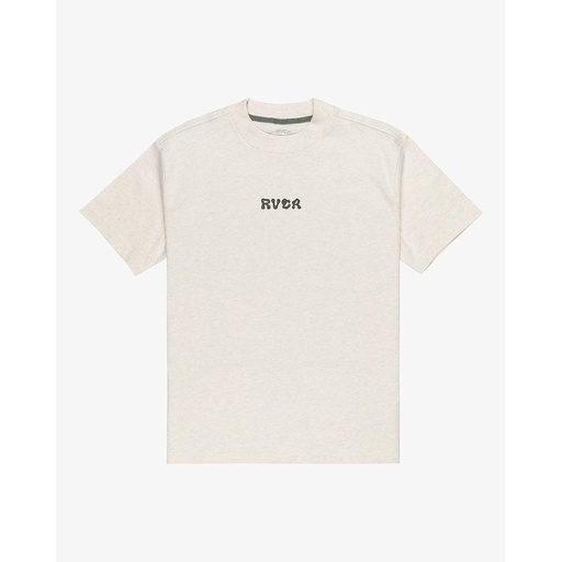 Camiseta RVCA Decoshroom - Oatmeal Heather