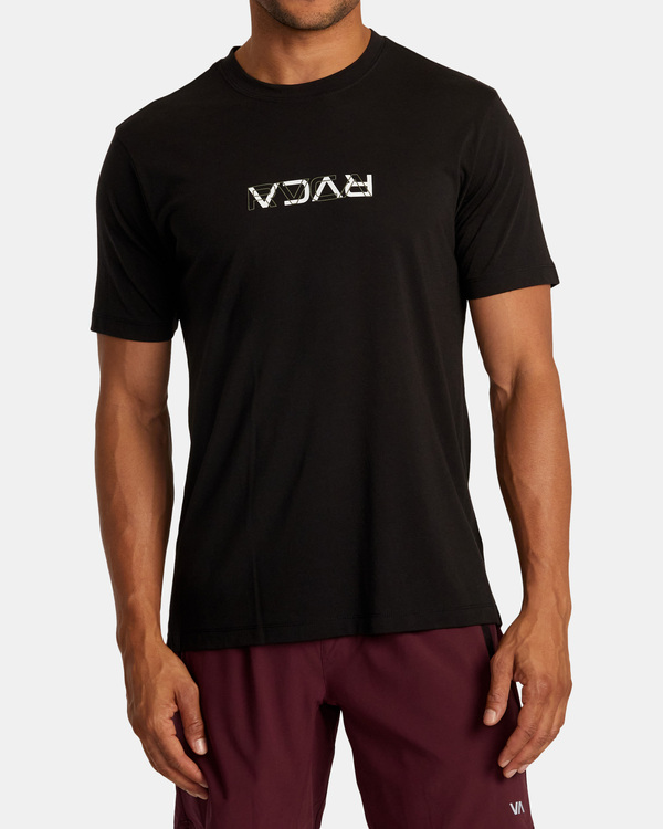 Camiseta RVCA Layer Flip - Black
