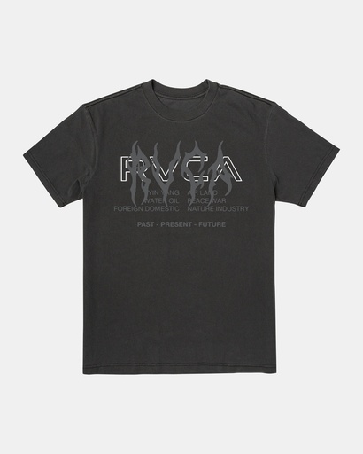 Camiseta RVCA Metalurgy - Black