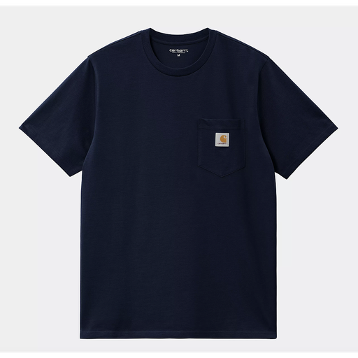 Camiseta Carhartt Wip Pocket - Dark Navy