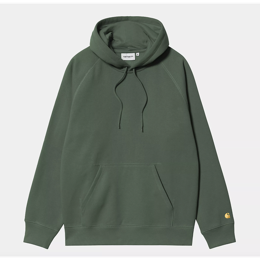 Sudadera con Capucha Carhartt WIP Chase - Sycamore Tree/Gold