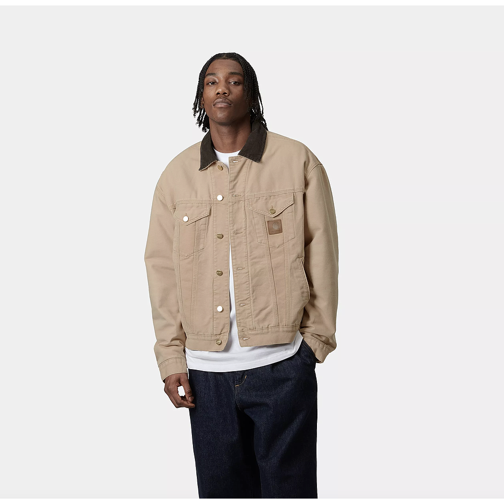 Chaqueta Carhartt WIP Dayton Trucker - Dusty H Brown/Tobacco