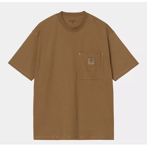 Camiseta Carhartt WIP Eldon Pocket - Hamilton Brown