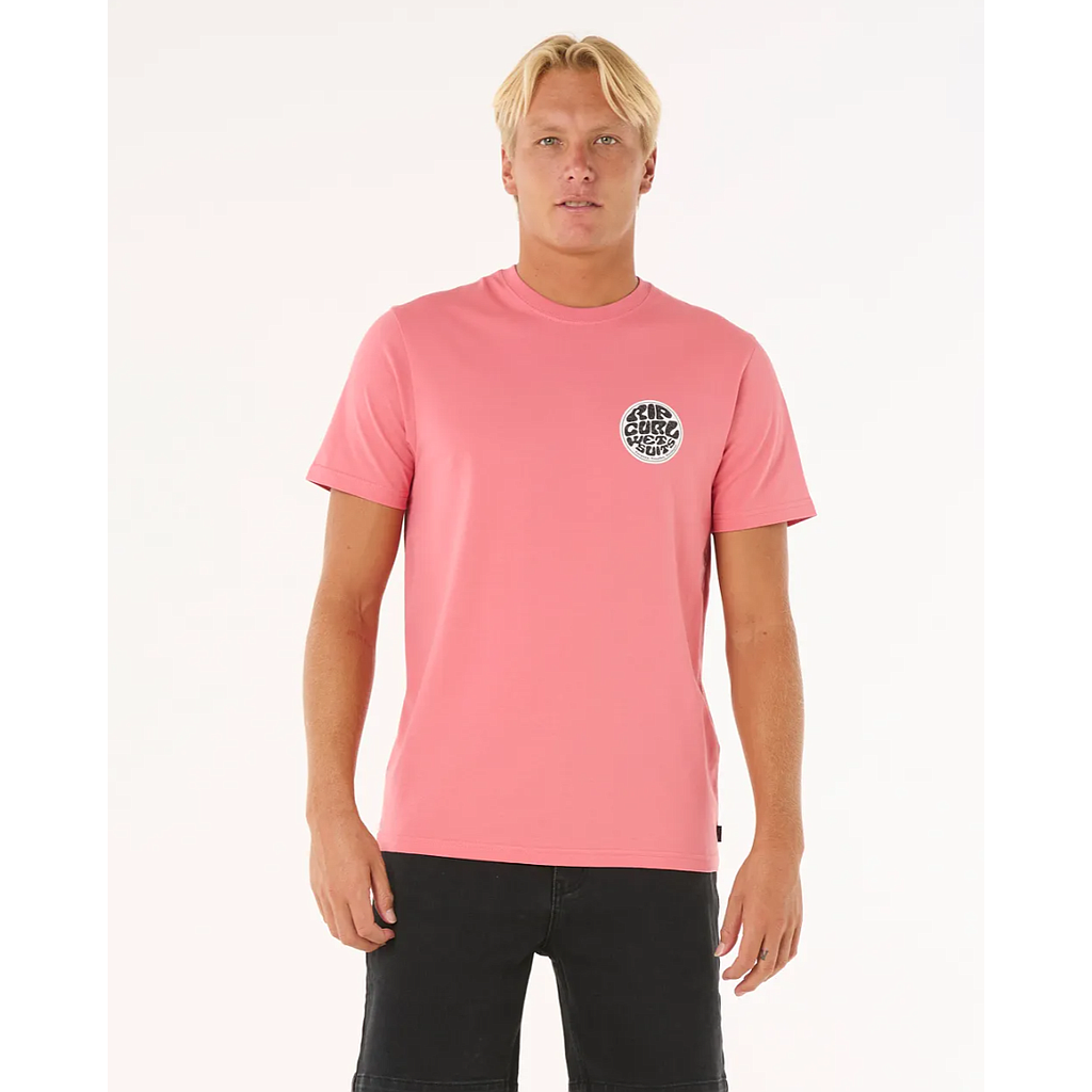 Camiseta Rip Curl Wettie Passage Icon - Watermelon
