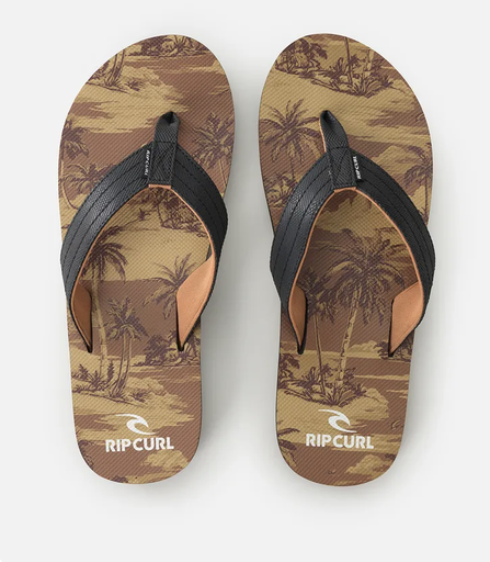Chanclas Rip Curl Ripper Bloom Open Toe - Gold