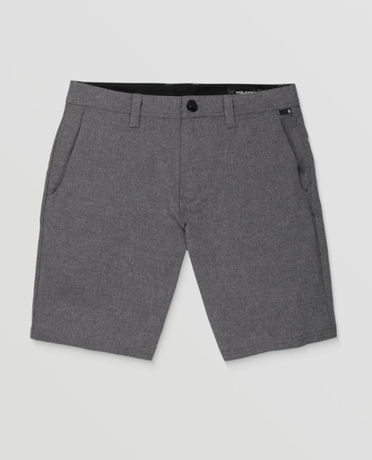 Pantalón Corto Híbrido Volcom Frickin Cross Shred Static 20"- Charcoal Heather