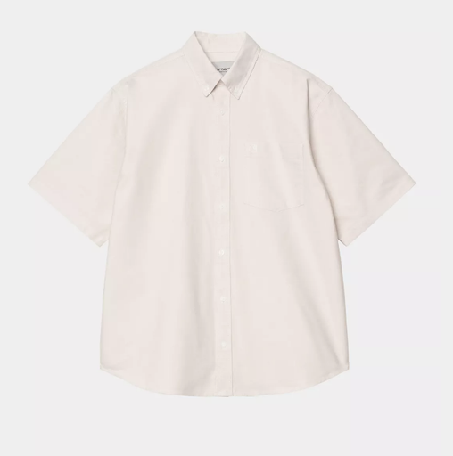 Camisa Carhartt WIP Braxton - Fleur de Sel/Wax