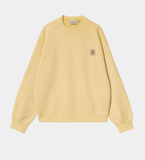 Sudadera Carhartt WIP Nelson - Air Yellow/garment dyed