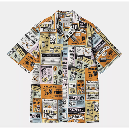 Camisa Carhartt WIP Catalogue - Catalogue Print/Hue