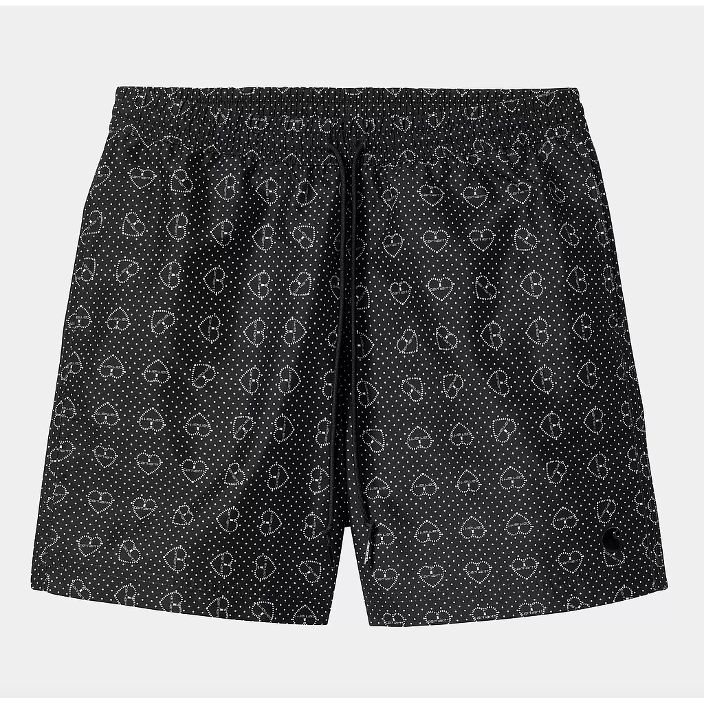 Bañador Carhartt WIP Slater Swim - Furoshiki Print/Black