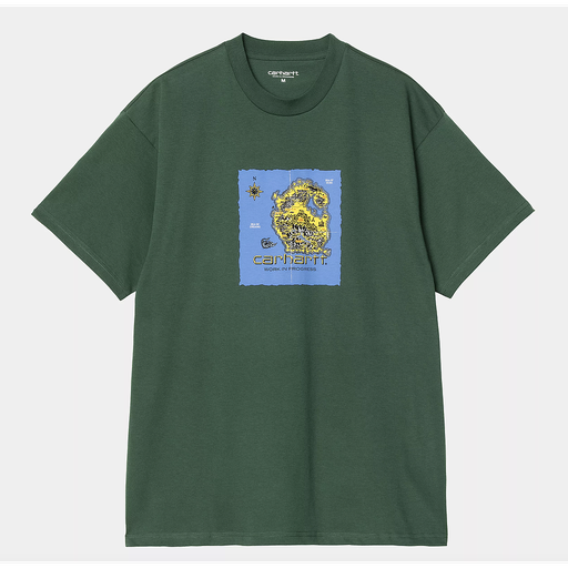 Camiseta Carhartt WIP Old World - Conifer