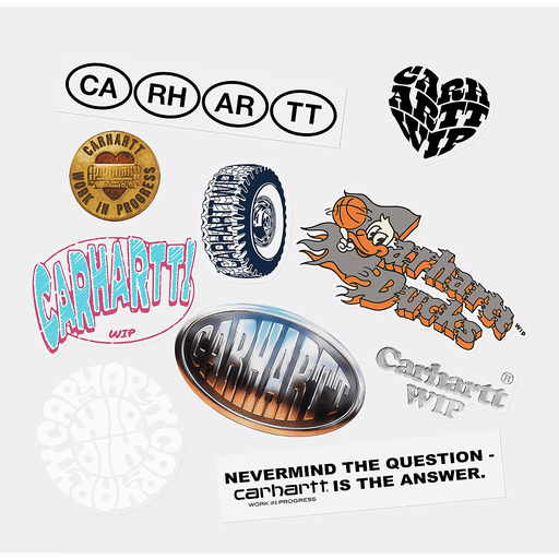 Pegatinas Carhartt WIP Sticker Bag (Pack de 10) - Multicolor (SS25)