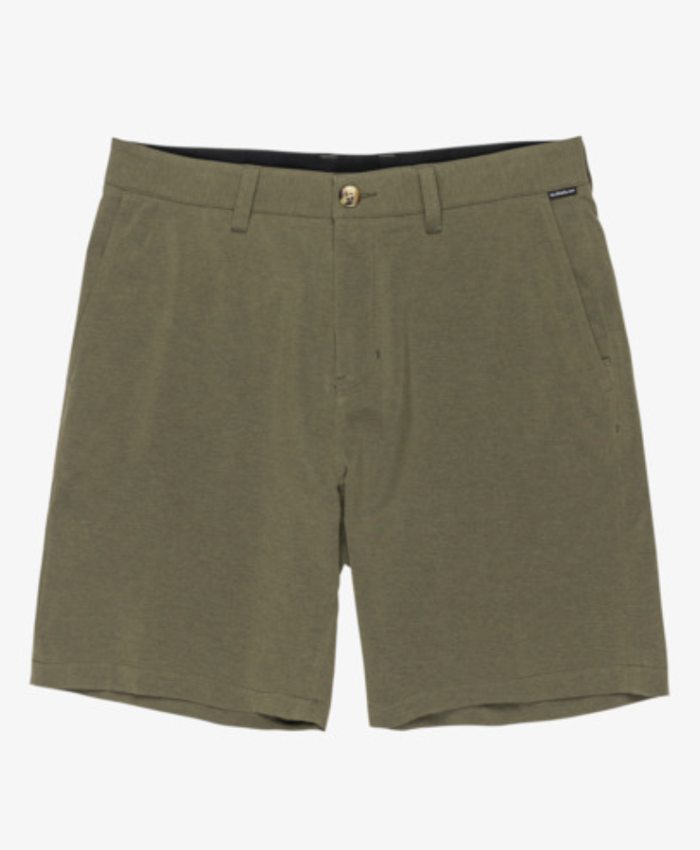 Pantalón Corto Híbrido Quiksilver Union Heather Amph 19&quot; - Grape Leaf (Cre0)