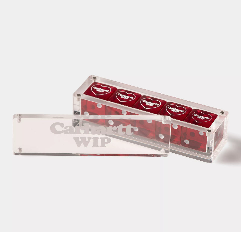 Set de Dados Carhartt WIP Heart - Scarlet
