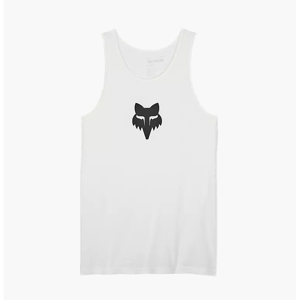 Camiseta sin Mangas Fox Premium Fox Head - Optic White (OPT WHT)