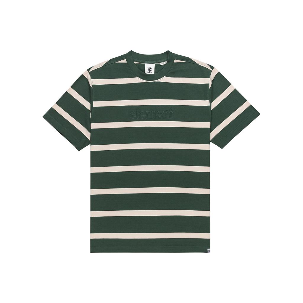 Camiseta Element Yacht Club - Oat Milk/Jungle Green (GRV4)