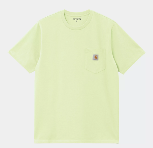 Camiseta Carhartt WIP Pocket - Air Green