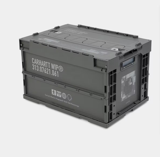 Caja de Almacenamiento Carhartt WIP Tour Foldable Container - Smoke Green/Reflective
