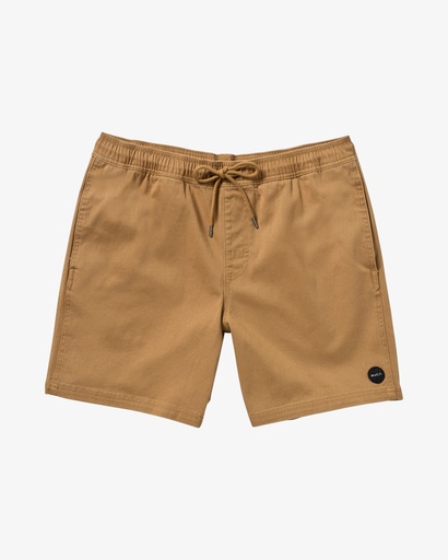 Pantalón Corto RVCA Escape Elastic - Camel