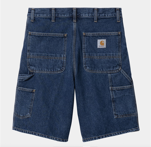 Pantalón Corto Carhartt WIP Single Knee - Blue (stone washed)