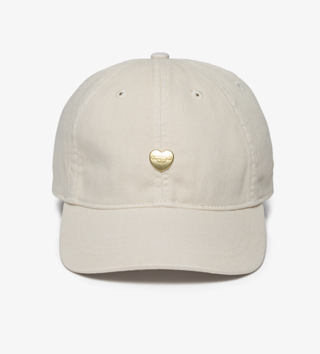 Gorra Carhartt WIP Heart Metal - Natural/Black