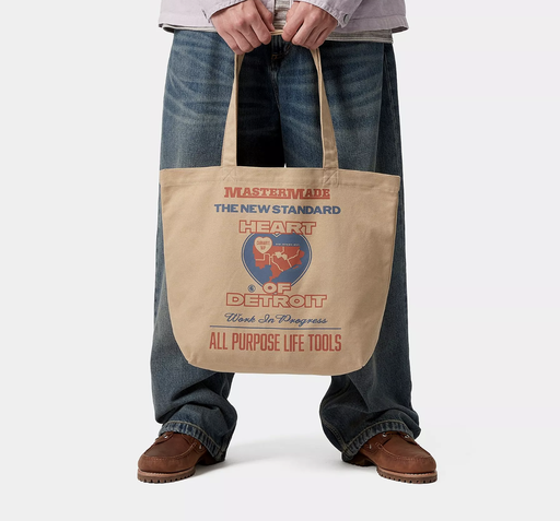 Bolso Tote Carhartt WIP Canvas Graphic - Arcan Print/Dusty H Brown