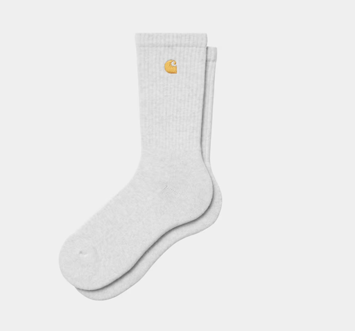Calcetines Carhartt WIP Chase - Ash Heather/Gold