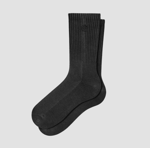 Calcetines Carhartt WIP Hudson - Black (Chalk Wash)