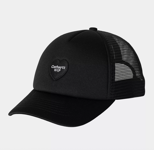 Gorra Carhartt WIP Heart Patch Trucker - Black