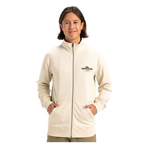 Sudadera con Cremallera Quiksilver Simple Surf - Birch