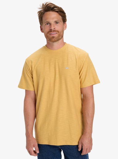 Camiseta Quiksilver Slub Roundneck - Rattan (yhp0)