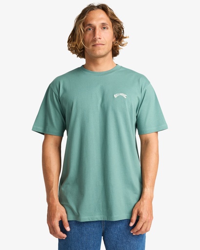 Camiseta Billabong Arch Crew - Sagebrush (bmr0)