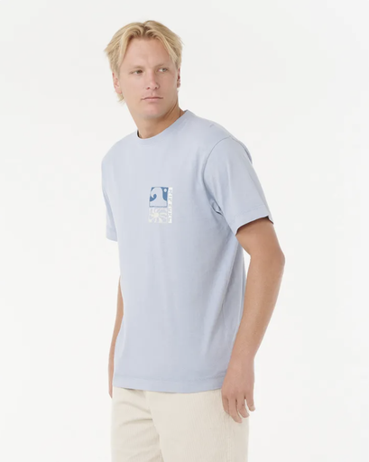 Camiseta Rip Curl Artist of The Search Ty Williams Coastline - Spray Blue
