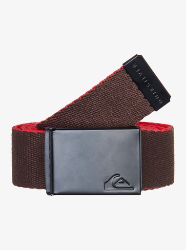 Cinturón Quiksilver The Jam 5 - Chocolate Brown/Salsa