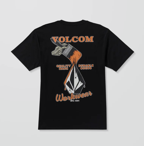 Camiseta Volcom Enamel - Black