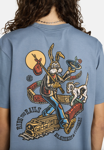 Camiseta Element Timber On Track - Blue Mirage