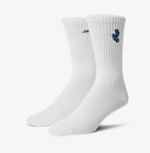 Calcetines Santa Cruz Screaming Hand - White
